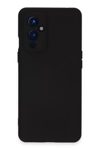 One Plus 9 Kılıf Nano içi Kadife Silikon - Siyah
