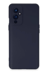 One Plus 9 Kılıf Nano içi Kadife Silikon - Lacivert