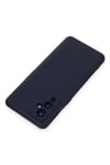 One Plus 9 Kılıf Nano içi Kadife Silikon - Lacivert