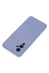 One Plus 9 Kılıf Nano içi Kadife Silikon - Lila