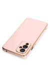 One Plus 9 Kılıf Volet Silikon - Pembe