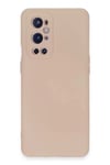One Plus 9 Pro Kılıf Nano içi Kadife Silikon - Pudra