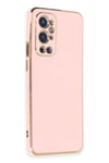 One Plus 9 Pro Kılıf Volet Silikon - Pembe