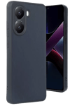 Poco X7 Pro Kılıf Aras Deri Kapak - Lacivert