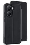 Poco X7 Pro Kılıf Flip Cover - Siyah
