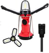Polizei P-8801 ŞARJLI KATLANABİLİR 3XCOB LED+ 3W LED ÇOK FONKSİYONLU KAMP FENERİ