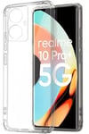Realme 10 Pro Plus 5G Kılıf Lüx Şeffaf Silikon