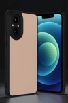 Realme 12 Lite Kılıf Aras Deri Kapak - Pudra