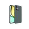 Realme 12 Lite Kılıf First Silikon - Koyu Yeşil