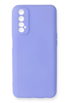 Realme 7 Kılıf First Silikon - Lila