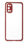 Realme 7 Pro Kılıf Miami Şeffaf Silikon - Fuşya