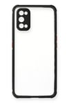 Realme 7 Pro Kılıf Miami Şeffaf Silikon - Siyah