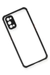 Realme 7 Pro Kılıf Miami Şeffaf Silikon - Siyah