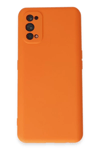 Realme 7 Pro Kılıf Nano içi Kadife Silikon - Turuncu