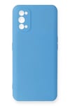 Realme 7 Pro Kılıf Nano içi Kadife Silikon - Mavi