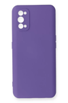 Realme 7 Pro Kılıf Nano içi Kadife Silikon - Mor