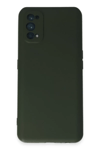 Realme 7 Pro Kılıf Nano içi Kadife Silikon - Koyu Yeşil