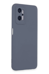 Realme 9i 4G Kılıf Nano içi Kadife Silikon - Gri