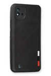 Realme C11 2021 Kılıf Loop Deri Silikon - Siyah