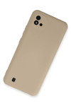 Realme C11 2021 Kılıf Nano içi Kadife Silikon - Pudra