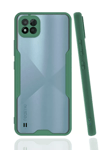 Realme C11 2021 Kılıf Platin Silikon - Yeşil