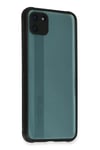 Realme C11 Kılıf Miami Şeffaf Silikon - Siyah