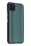 Realme C11 Kılıf Miami Şeffaf Silikon - Lacivert