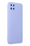 Realme C11 Kılıf Nano içi Kadife Silikon - Lila