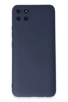 Realme C11 Kılıf Nano içi Kadife Silikon - Lacivert