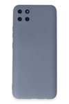 Realme C11 Kılıf Nano içi Kadife Silikon - Gri