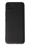 Realme C11 Kılıf Nano içi Kadife Silikon - Siyah