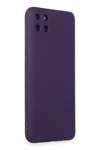 Realme C11 Kılıf Nano içi Kadife Silikon - Mor