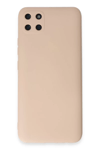 Realme C11 Kılıf Nano içi Kadife Silikon - Pudra