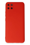 Realme C11 Kılıf Nano içi Kadife Silikon - Kırmızı