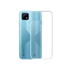 Realme C21 Kılıf Deluxe 2mm Şeffaf Silikon - Şeffaf