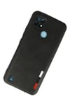 Realme C21 Kılıf Loop Deri Silikon - Siyah