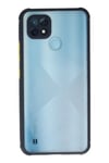 Realme C21 Kılıf Miami Şeffaf Silikon - Lacivert
