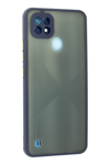 Realme C21 Kılıf Montreal Silikon Kapak - Lacivert