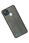 Realme C21 Kılıf Montreal Silikon Kapak - Siyah