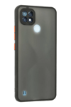 Realme C21 Kılıf Montreal Silikon Kapak - Siyah