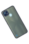 Realme C21 Kılıf Montreal Silikon Kapak - Lacivert