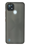 Realme C21 Kılıf Montreal Silikon Kapak - Siyah