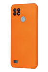 Realme C21 Kılıf Nano içi Kadife Silikon - Turuncu