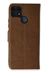 Realme C25 Kılıf Trend S Plus Kapaklı Kılıf - Taba
