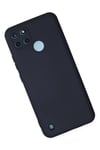 Realme C25Y Kılıf Nano içi Kadife Silikon - Lacivert