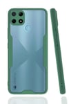 Realme C25Y Kılıf Platin Silikon - Yeşil