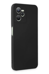 Realme C35 Kılıf First Silikon - Siyah