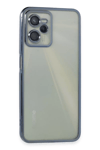 Realme C35 Kılıf Lensli Silikon - Açık Mavi