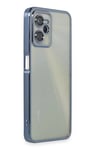 Realme C35 Kılıf Lensli Silikon - Açık Mavi