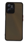Realme C35 Kılıf Montreal Silikon Kapak - Siyah